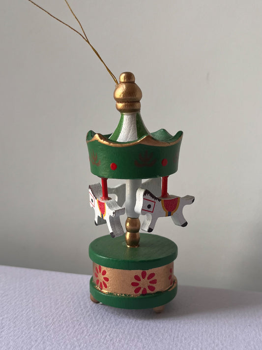 Christmas Carousel Tree Decoration