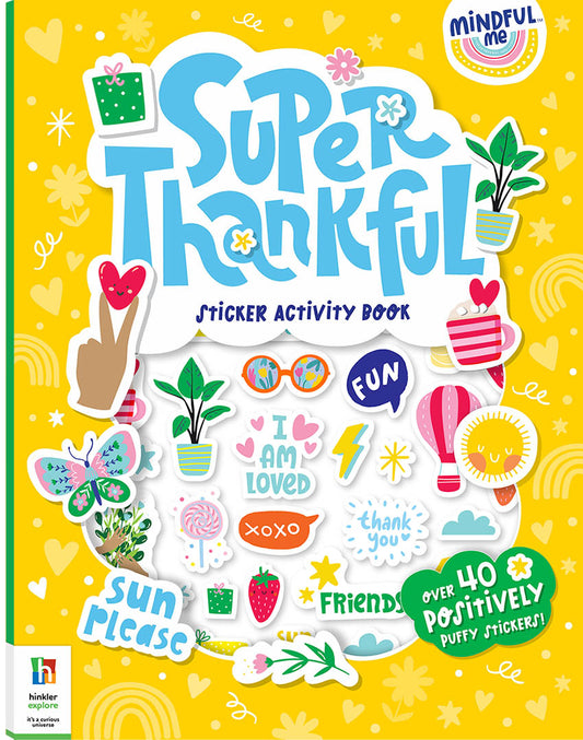 Mindful Me Super Thankful Sticker Hb