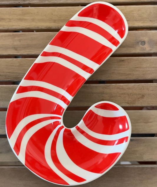 Candy Cane Platter